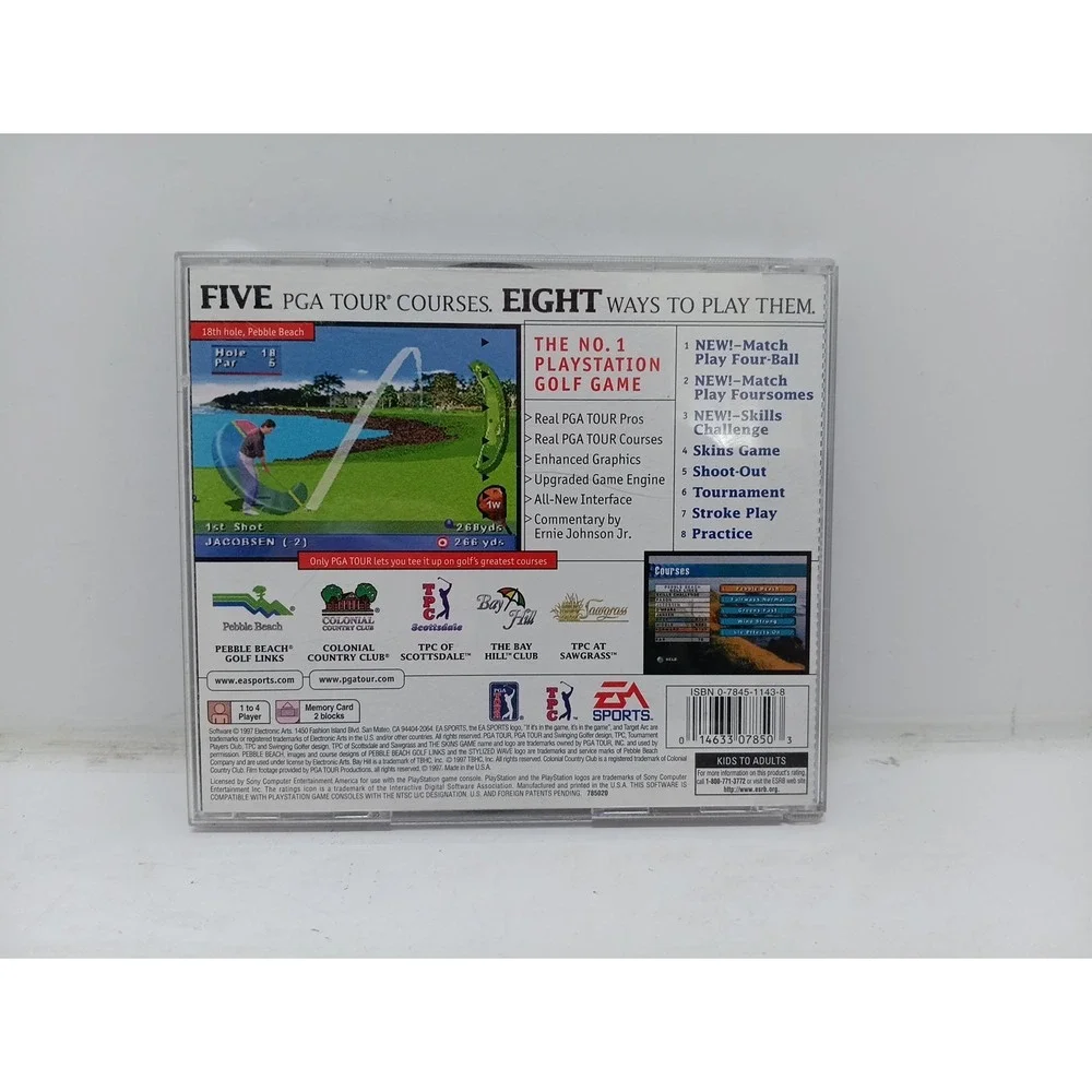 Playstation PGA Tour 1997 Game